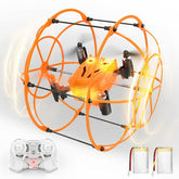 Remote Control Mini Drone for Kids- Bezgar Remote Control Spherical Rolling Quadcopter RC Helicopter 360 Degree Flip Christmas Birthday Gift Indoor Outdoor Toys for Boys Age 4 5 6 7 8-12 RC Drone Beginner
